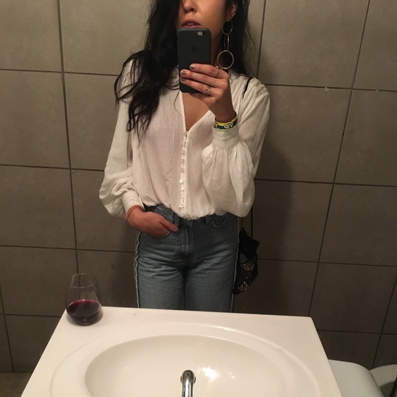 Free People button down blouse - Picture 2 of 7